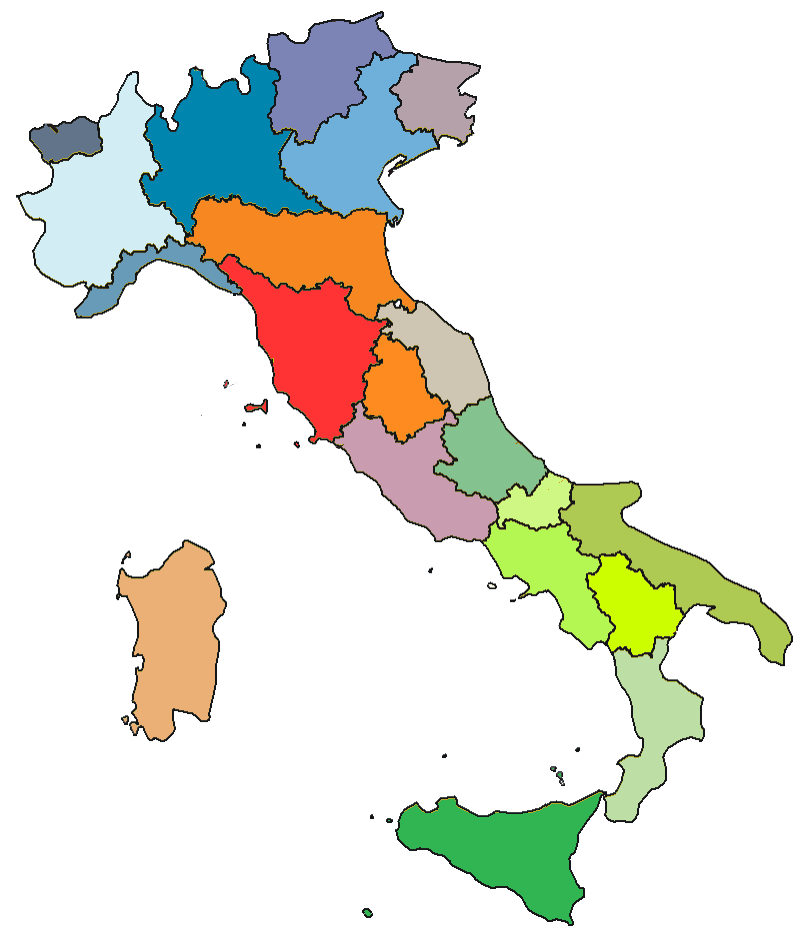Le regioni, esercizio italiane