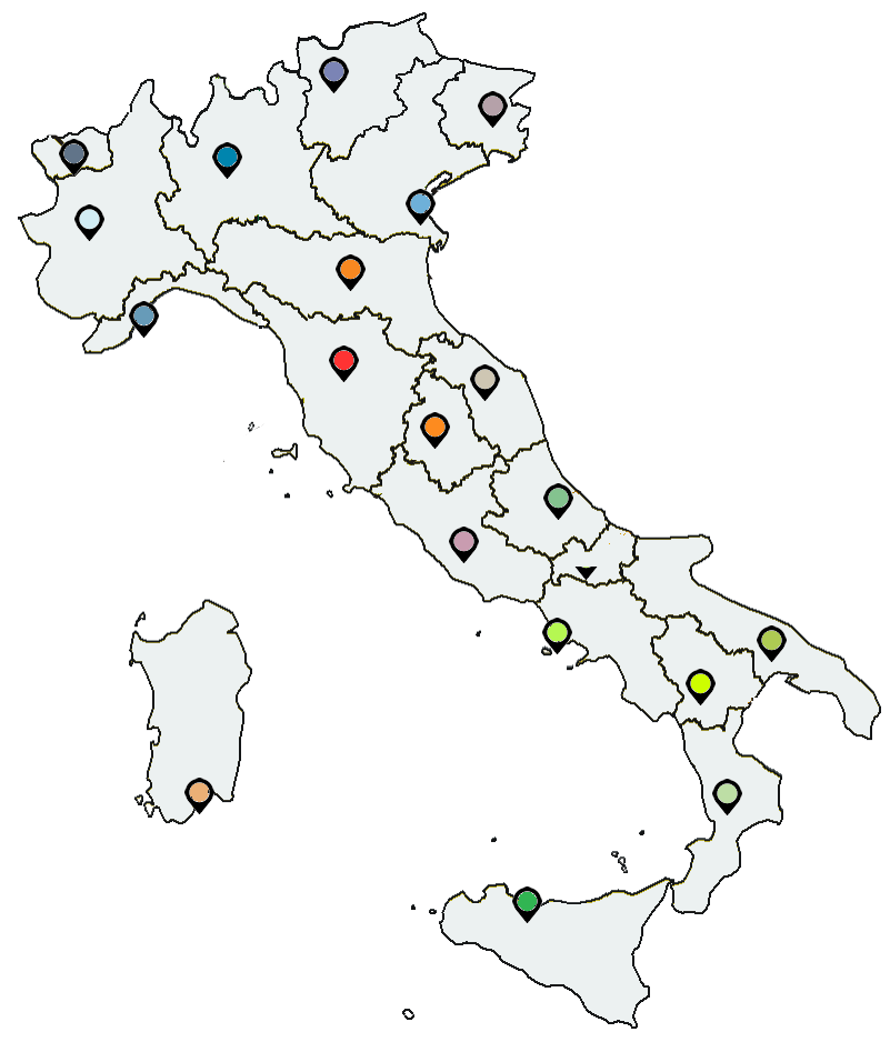 Le città, esercizio italiane